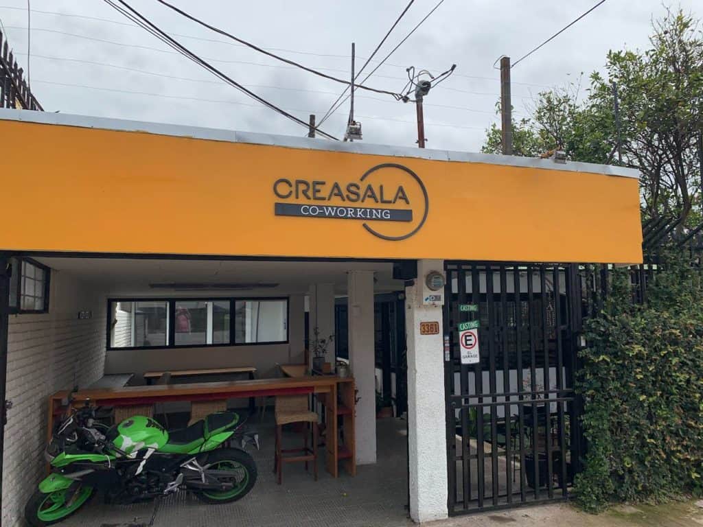 Creasala co-working space in Barrio Escalante, San José, Costa Rica. 